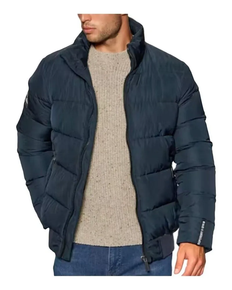 Superdry. Pufferjacke & Daunenjacke Blau