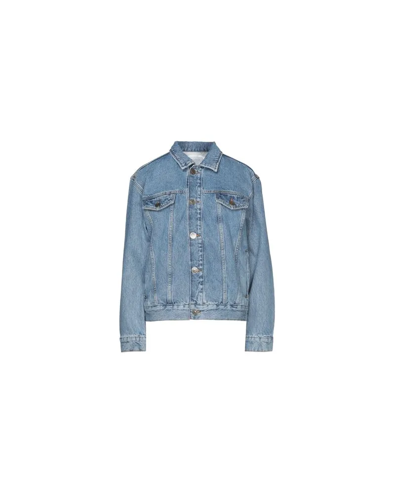 Sandro JACKEN & MÄNTEL - Jeansjacken/Mäntelauf YOOX.COM Blau