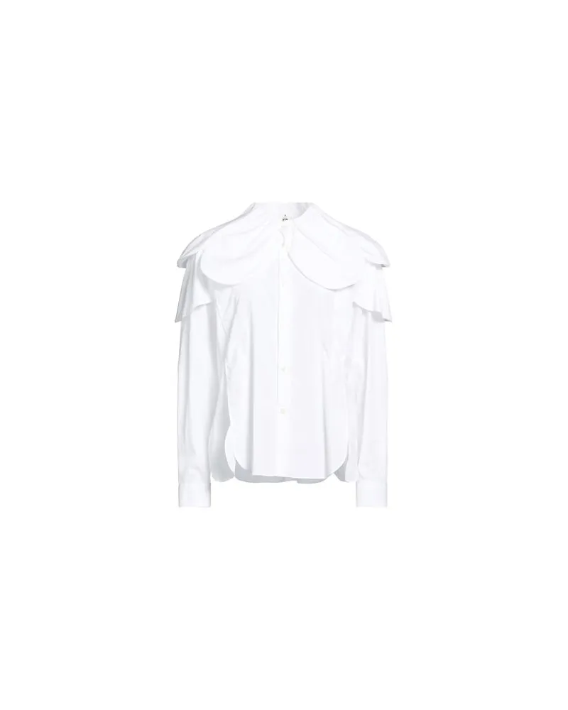 Noir Kei Ninomiya TOPS - Hemdenauf YOOX.COM Weiß