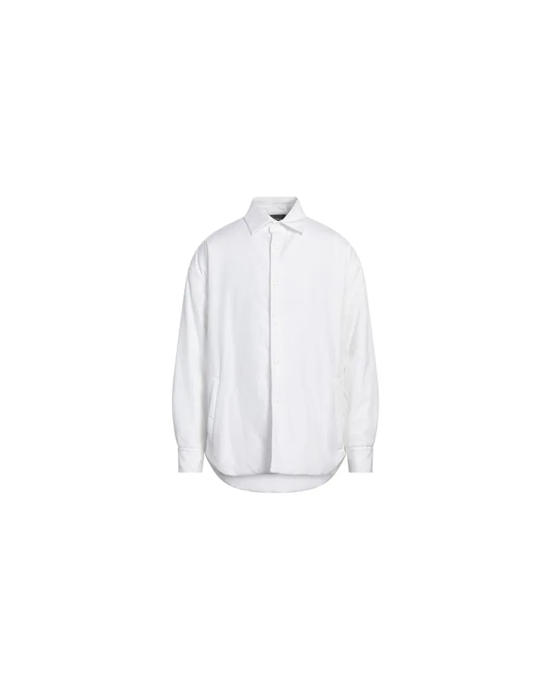Emporio Armani TOPS - Hemdenauf YOOX.COM Weiß