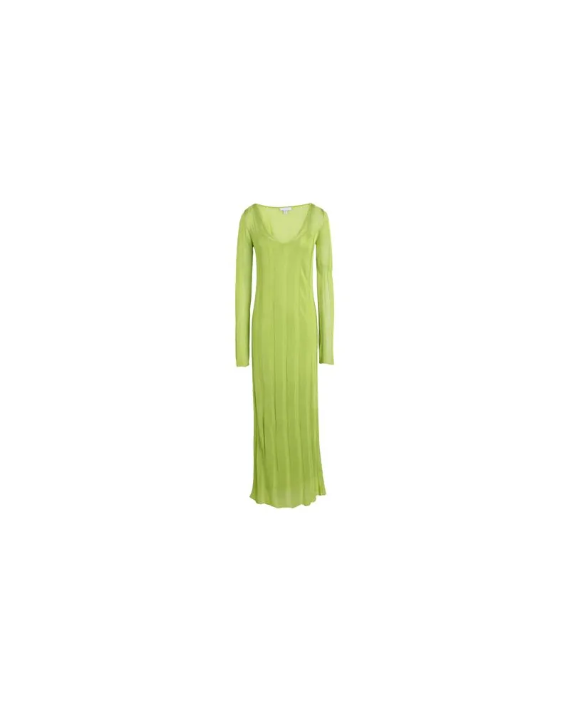 Topshop KLEIDER - Maxi-Kleiderauf YOOX.COM Limettengrün