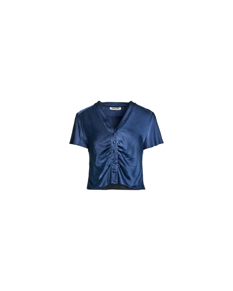 MAX&MOI TOPS - Hemdenauf YOOX.COM Marineblau
