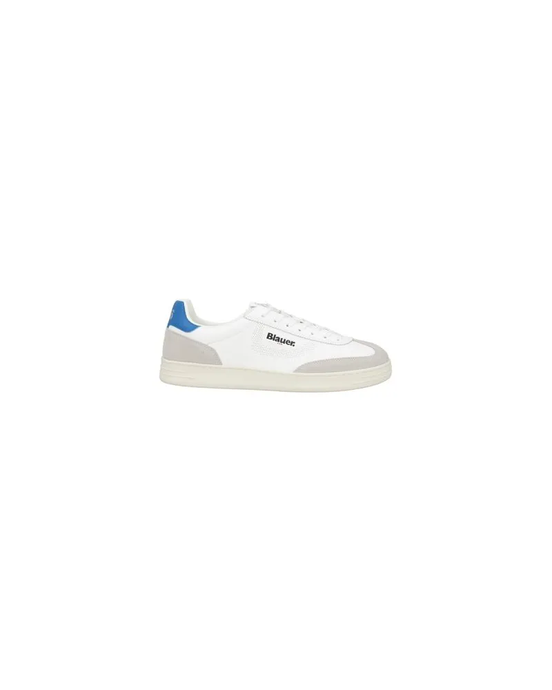 Blauer SCHUHE - Sneakersauf YOOX.COM Weiß