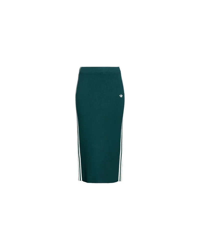 adidas HOSEN & RÖCKE - Midi-Röckeauf YOOX.COM Dunkelgrün