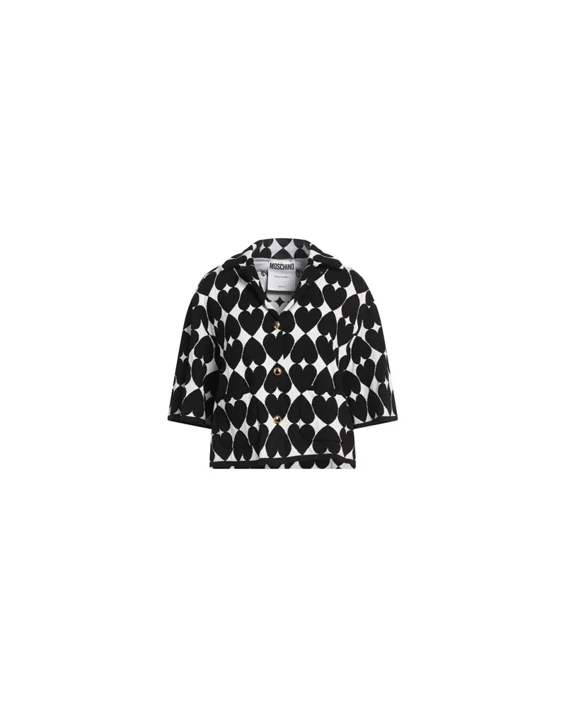Moschino STRICKWAREN - Strickjackenauf YOOX.COM Weiß