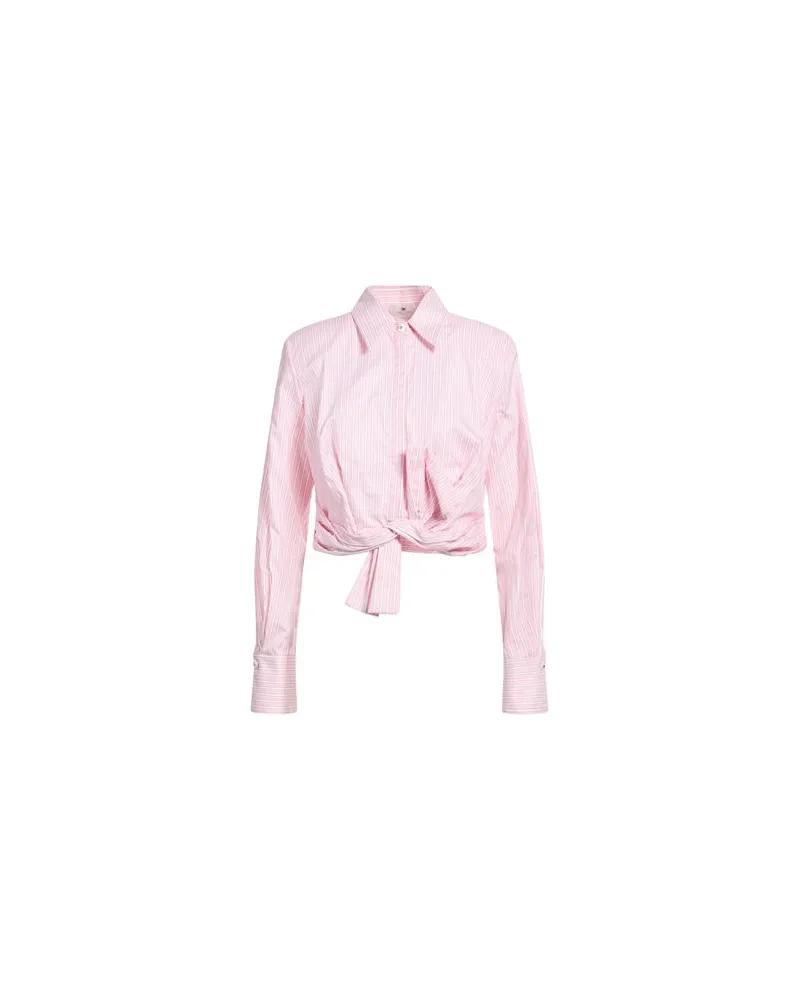 Elisabetta Franchi TOPS - Hemdenauf YOOX.COM Rosa