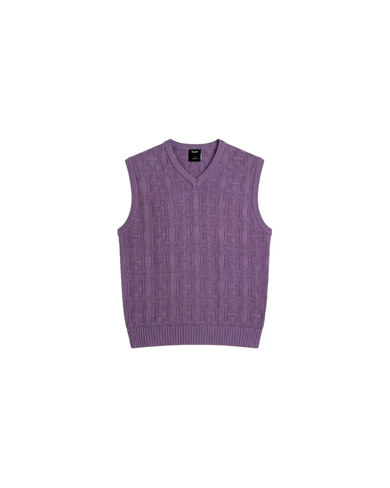 HUF STRICKWAREN - Pulloverauf YOOX.COM Violett