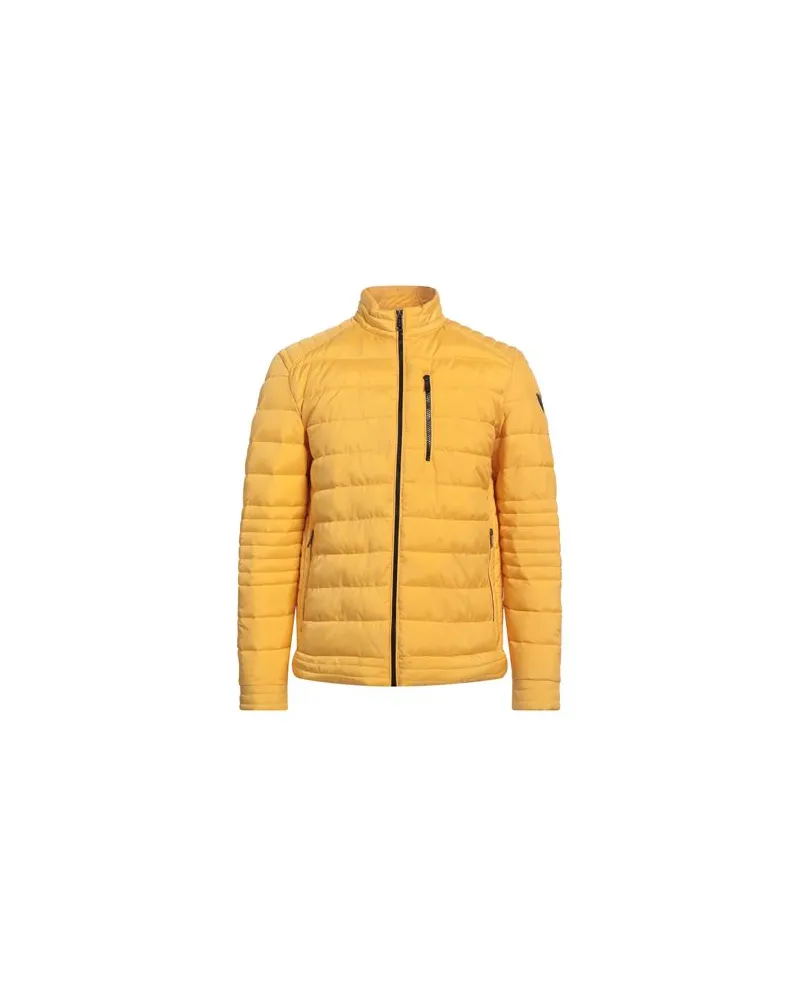 Guess JACKEN & MÄNTEL - Pufferjacken & Daunenjackenauf YOOX.COM Gelb