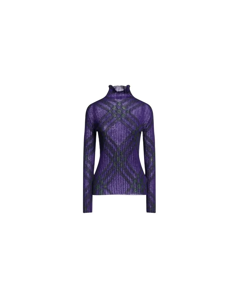 Burberry STRICKWAREN - Rollkragenpulloverauf YOOX.COM Violett