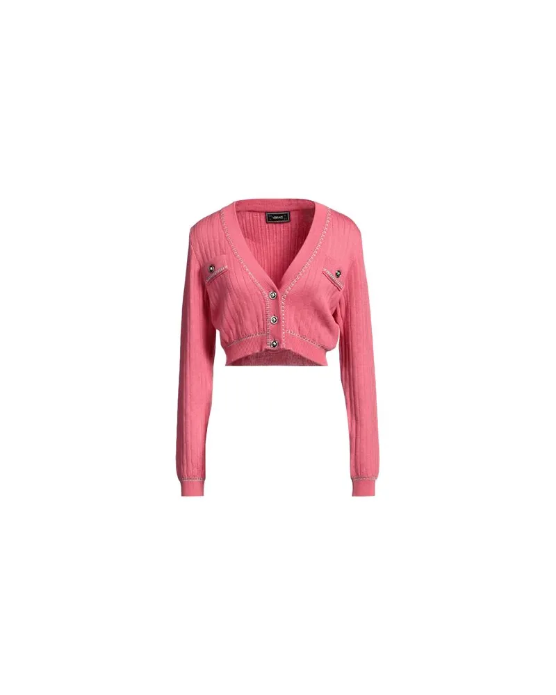 Versace STRICKWAREN - Strickjackenauf YOOX.COM Rosa