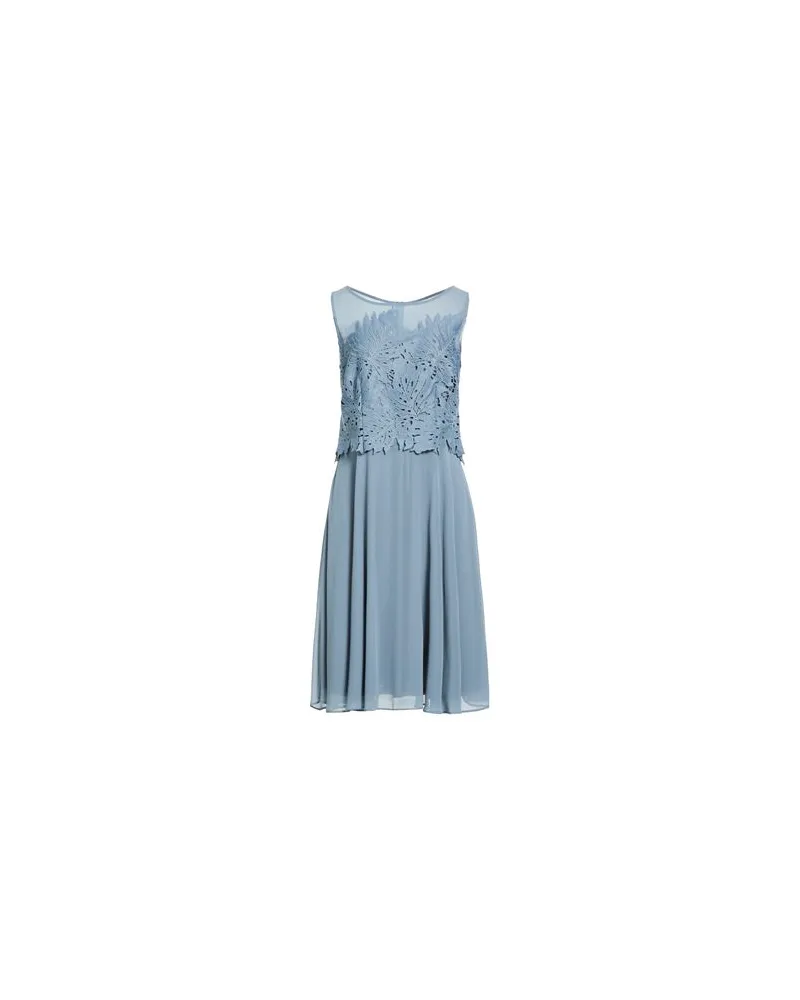 Vera Mont KLEIDER - Midi-Kleiderauf YOOX.COM Azurblau