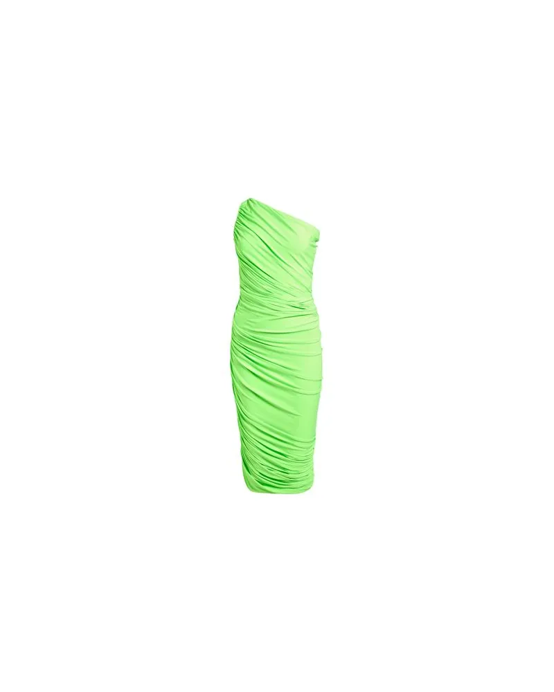 Norma Kamali KLEIDER - Mini-Kleiderauf YOOX.COM Limettengrün