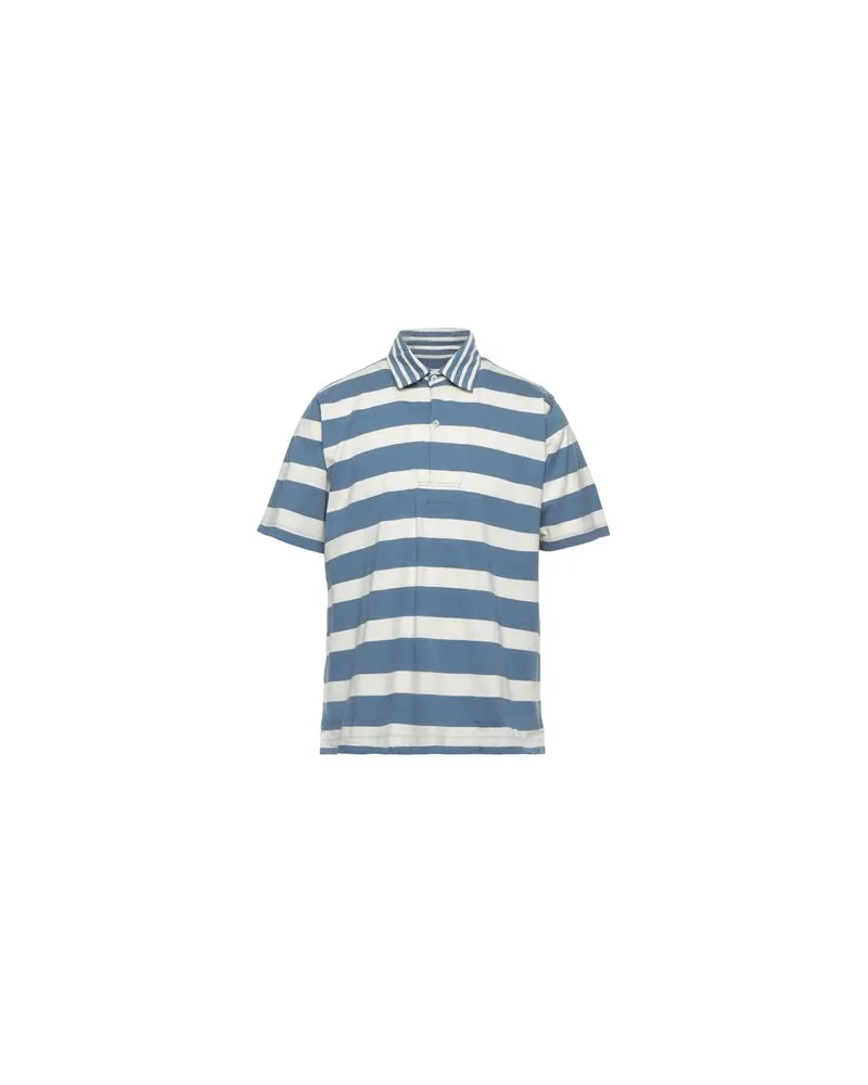 Pop Trading Company TOPS - Poloshirtsauf YOOX.COM Blaugrau