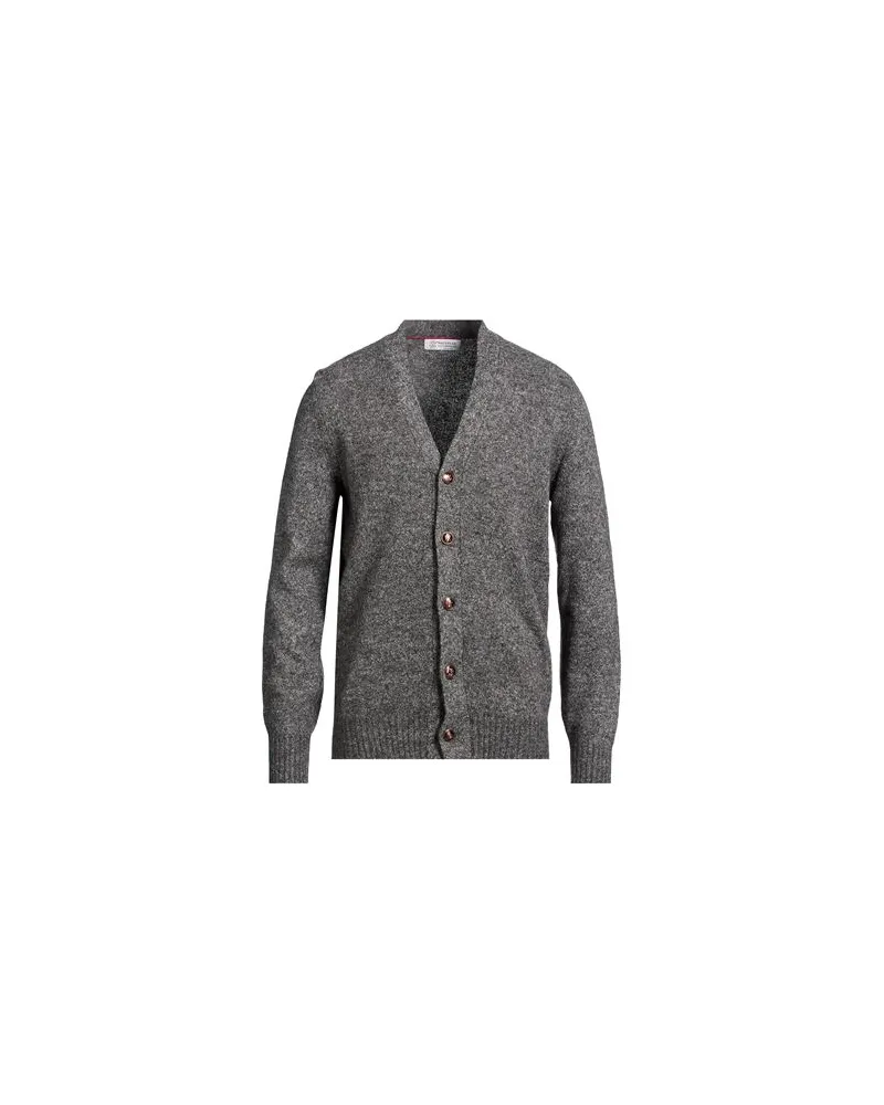 Brunello Cucinelli STRICKWAREN - Strickjackenauf YOOX.COM Blei