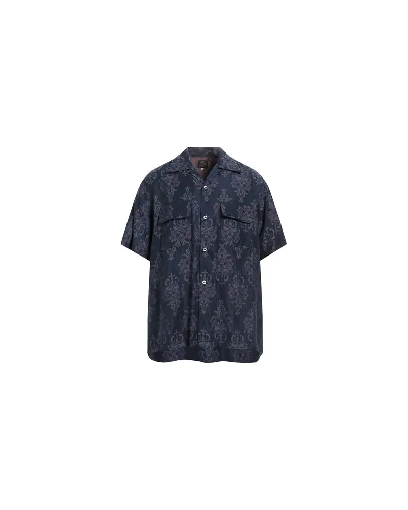 NEEDLES TOPS - Hemdenauf YOOX.COM Marineblau