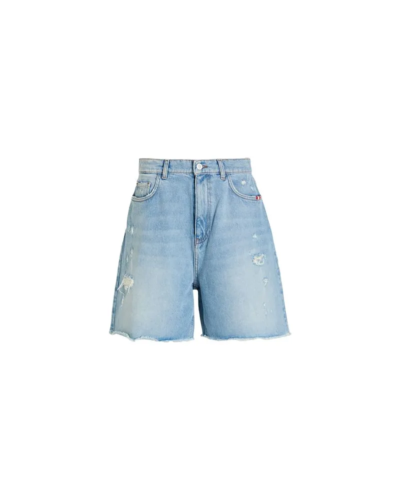 Amish HOSEN & RÖCKE - Jeansshortsauf YOOX.COM Blau