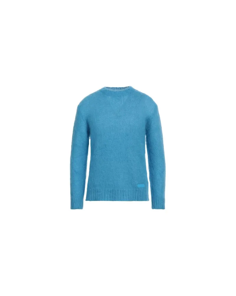 Dsquared2 STRICKWAREN - Pulloverauf YOOX.COM Azurblau