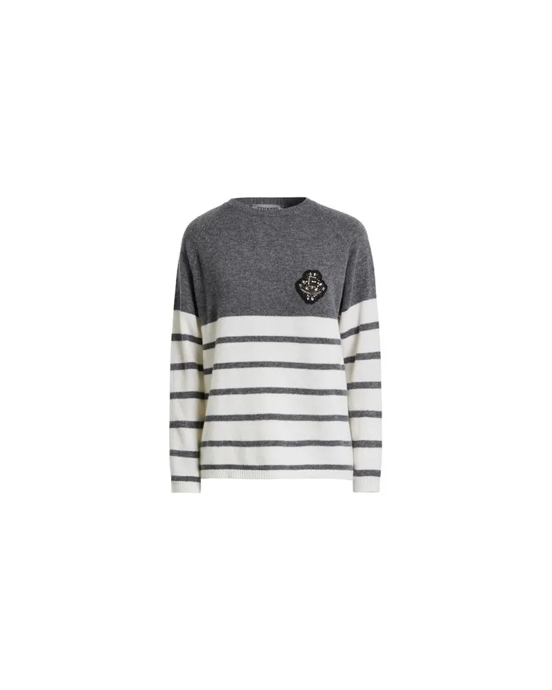 Ermanno Scervino STRICKWAREN - Pulloverauf YOOX.COM Grau