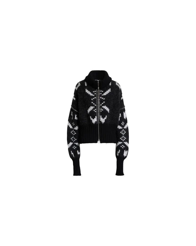 HACHE STRICKWAREN - Strickjackenauf YOOX.COM Schwarz