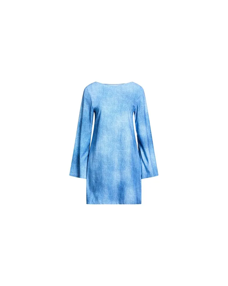 FISICO-Cristina Ferrari KLEIDER - Mini-Kleiderauf YOOX.COM Hellblau