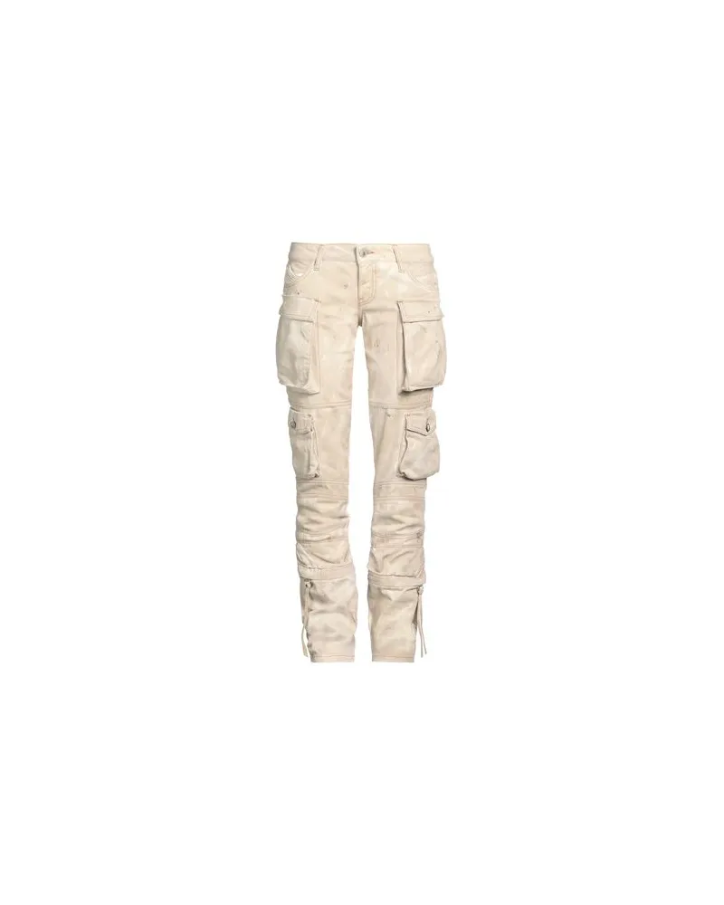 ATTICO HOSEN & RÖCKE - Jeanshosenauf YOOX.COM Beige