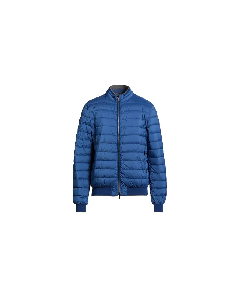 MOORER JACKEN & MÄNTEL - Pufferjacken & Daunenjackenauf YOOX.COM Blau