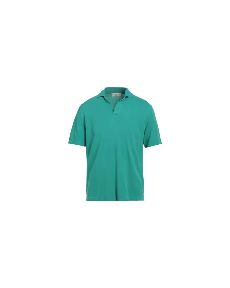 Filippo de Laurentiis TOPS - Poloshirtsauf YOOX.COM Smaragdgrün