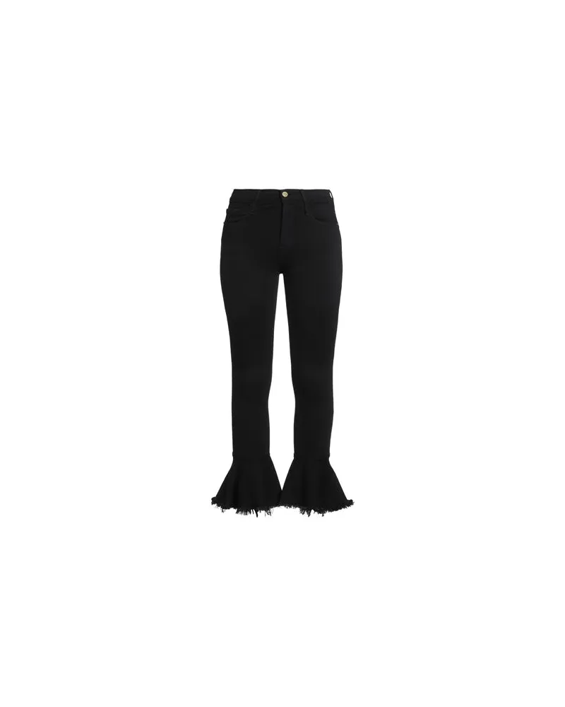 Frame Denim HOSEN & RÖCKE - Jeanshosenauf YOOX.COM Schwarz