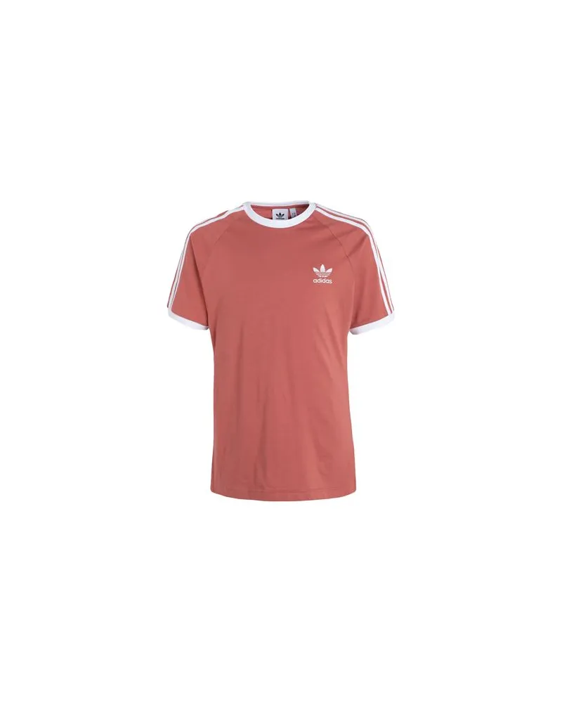 adidas 3-STRIPES TEE  - TOPS - T-shirtsauf YOOX.COM Antikrosa
