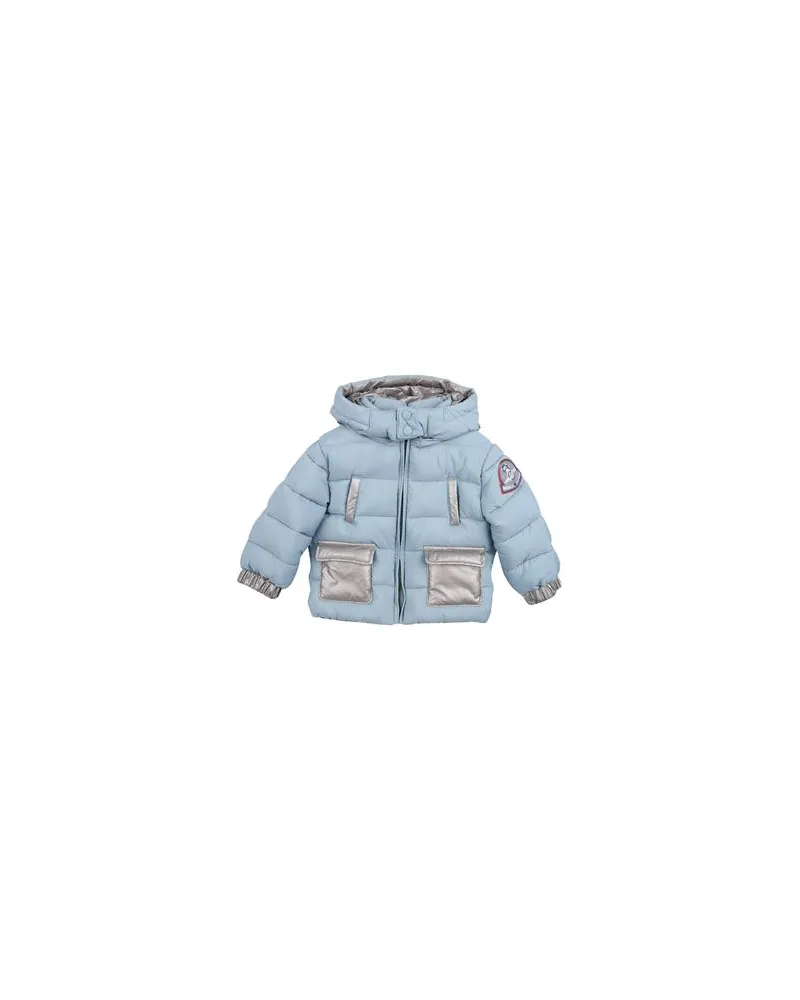 Monnalisa JACKEN & MÄNTEL - Pufferjacken & Daunenjackenauf YOOX.COM Himmelblau