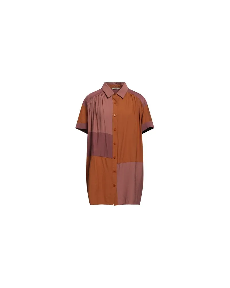Sessùn KLEIDER - Mini-Kleiderauf YOOX.COM Kamel