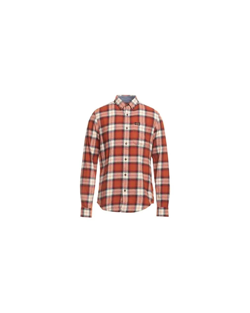 Superdry. TOPS - Hemdenauf YOOX.COM Rostrot