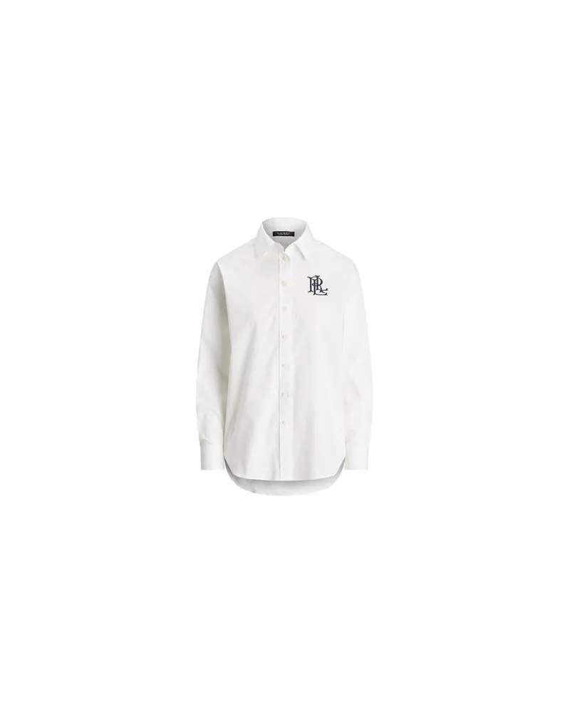 Ralph Lauren STRETCH COTTON SHIRT   - TOPS - Hemdenauf YOOX.COM Weiß