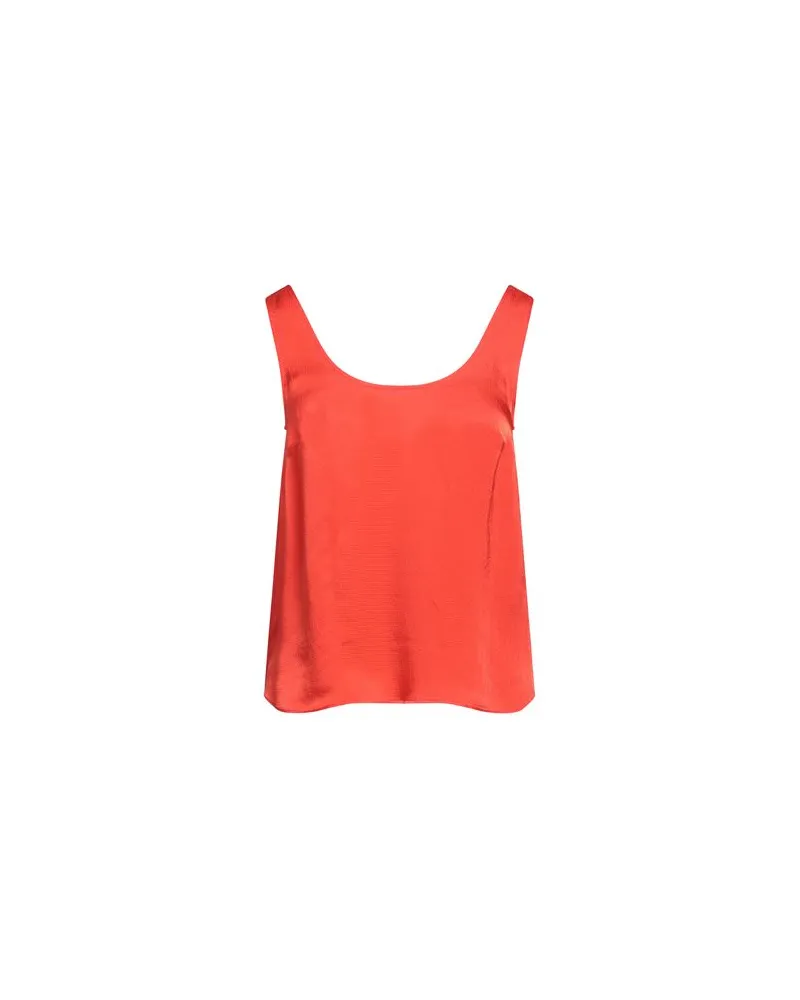 Twin-Set TOPS - Topsauf YOOX.COM Tomatenrot