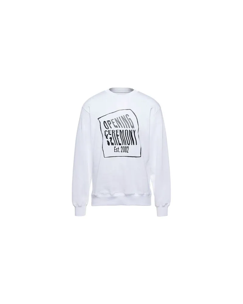Opening Ceremony TOPS - Sweatshirtsauf YOOX.COM Weiß