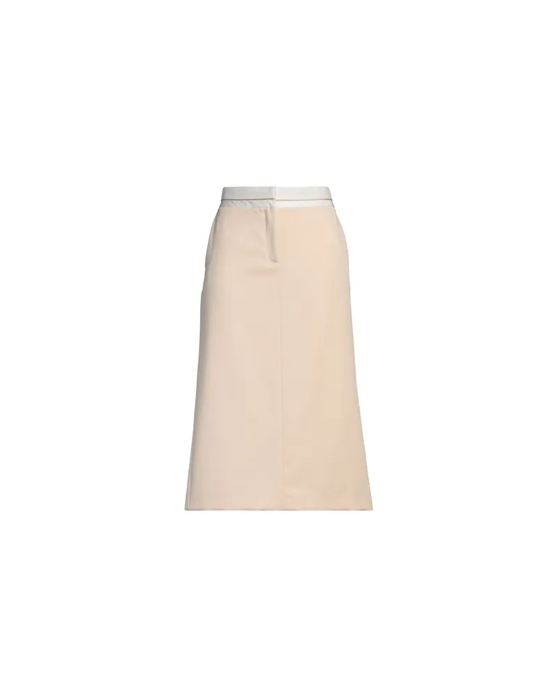 Patrizia Pepe HOSEN & RÖCKE - Midi-Röckeauf YOOX.COM Beige
