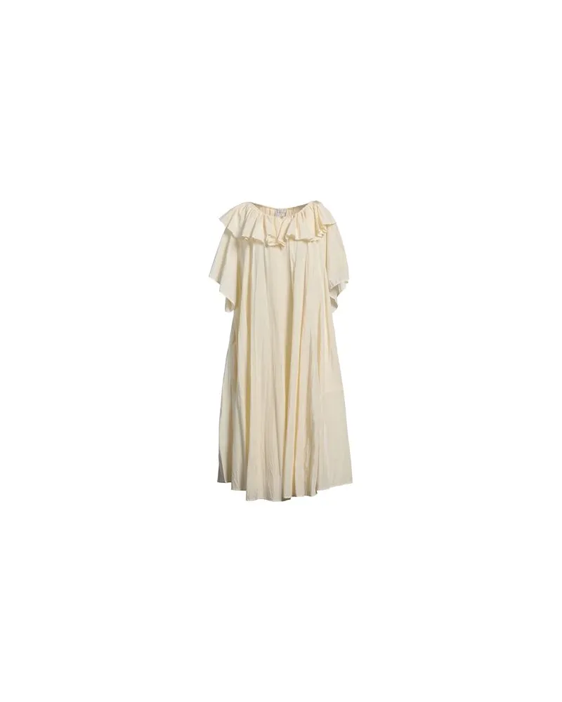 forte_forte KLEIDER - Midi-Kleiderauf YOOX.COM Cremeweiß