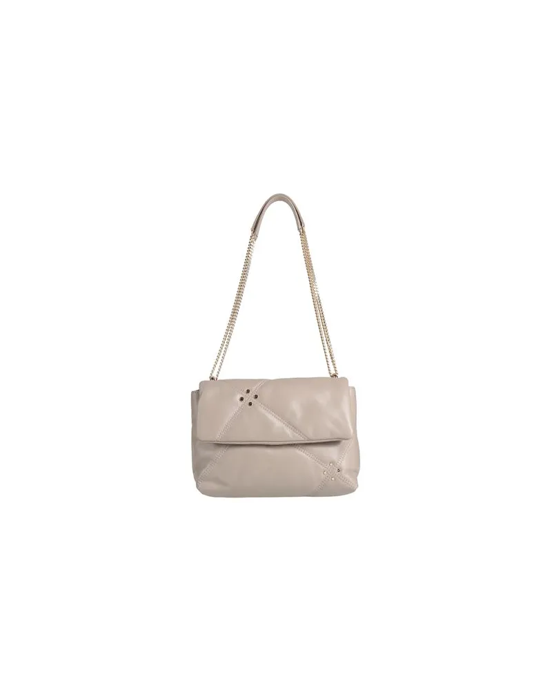 Borbonese TASCHEN - Schultertaschenauf YOOX.COM Maulwurfsgrau