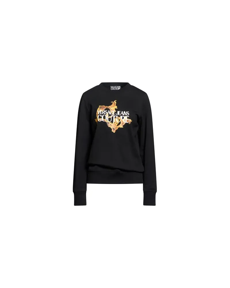 Versace Jeans TOPS - Sweatshirtsauf YOOX.COM Schwarz