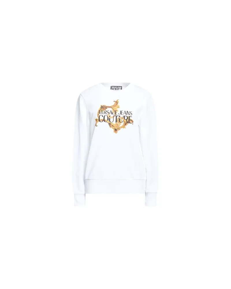Versace Jeans TOPS - Sweatshirtsauf YOOX.COM Weiß