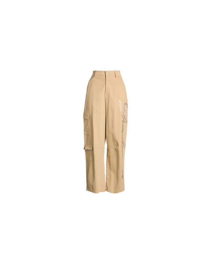 DISCLAIMER HOSEN & RÖCKE - Jeanshosenauf YOOX.COM Beige