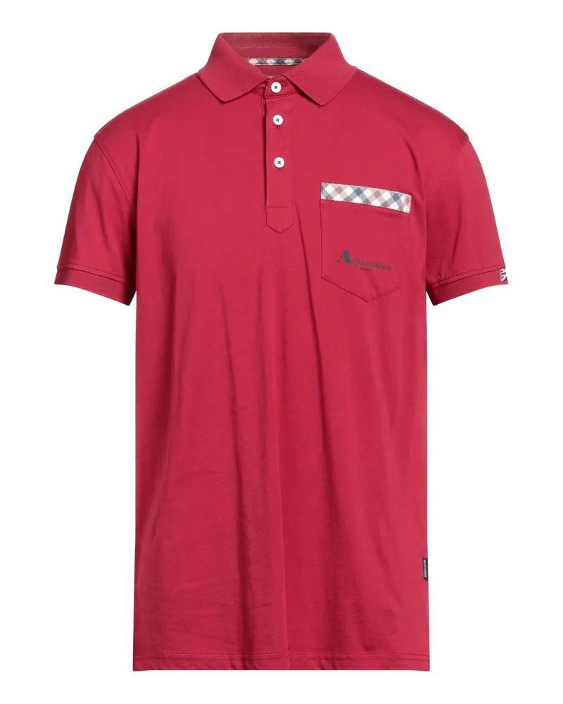 Aquascutum Poloshirt Purpur