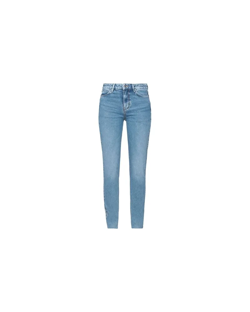 Guess HOSEN & RÖCKE - Jeanshosenauf YOOX.COM Blau