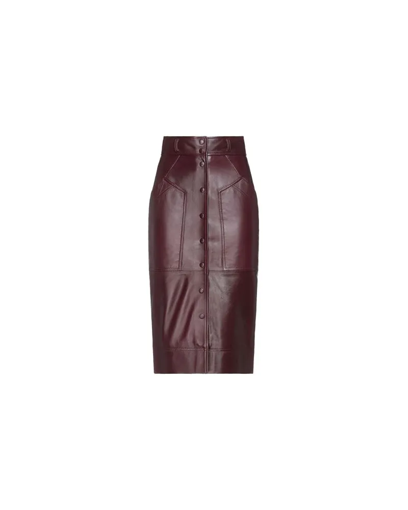 Alberta Ferretti HOSEN & RÖCKE - Midi-Röckeauf YOOX.COM Pflaume