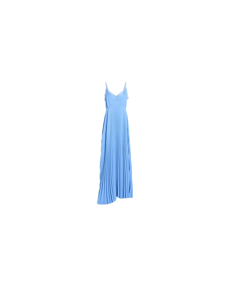 Soallure KLEIDER - Maxi-Kleiderauf YOOX.COM Azurblau