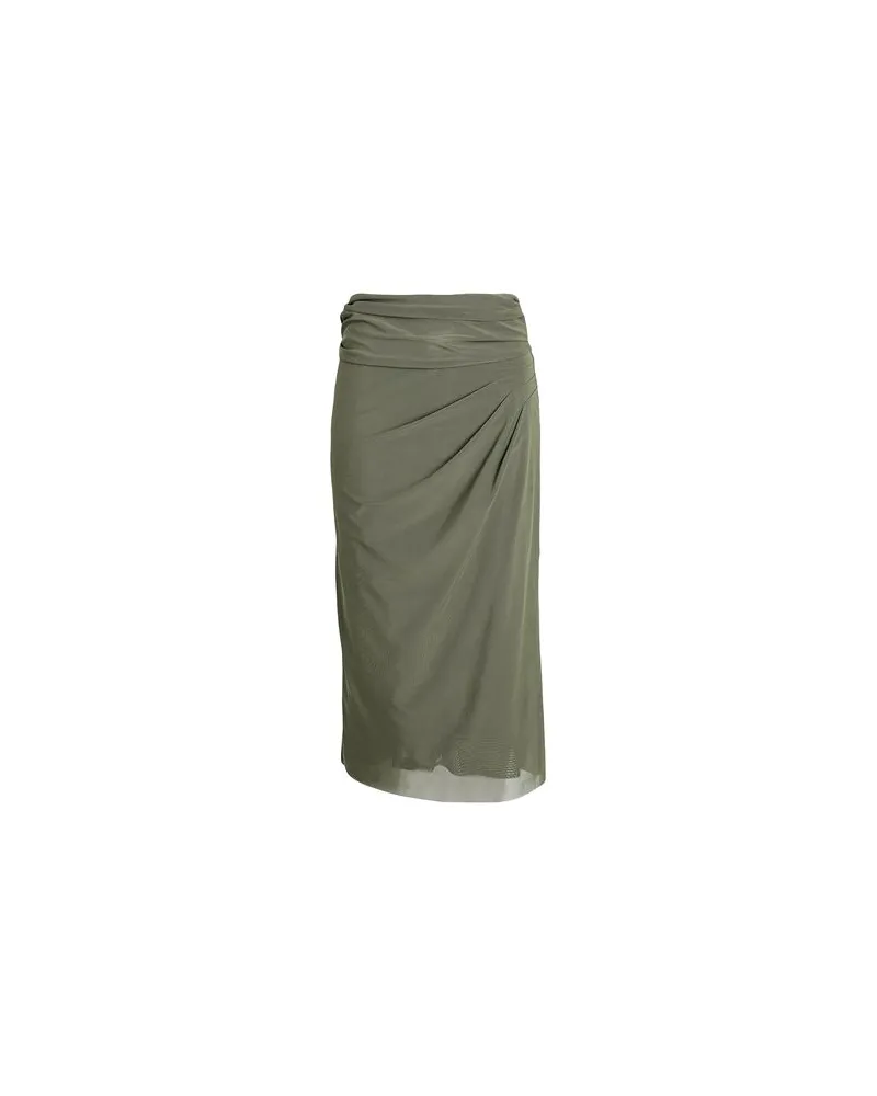 MAX&Co. ONCE - HOSEN & RÖCKE - Midi-Röckeauf YOOX.COM Militärgrün