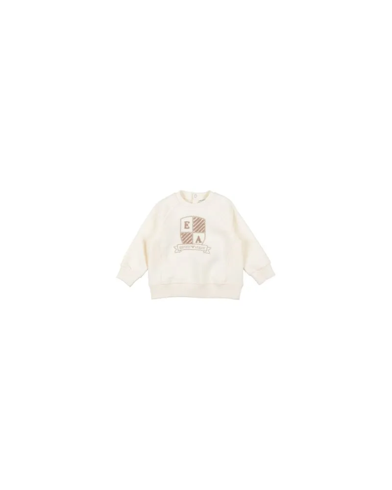 Emporio Armani TOPS - Sweatshirtsauf YOOX.COM Cremeweiß