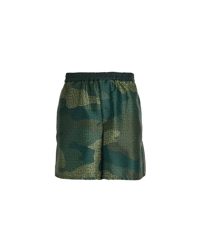 Balmain HOSEN & RÖCKE - Shorts & Bermudashortsauf YOOX.COM Militärgrün
