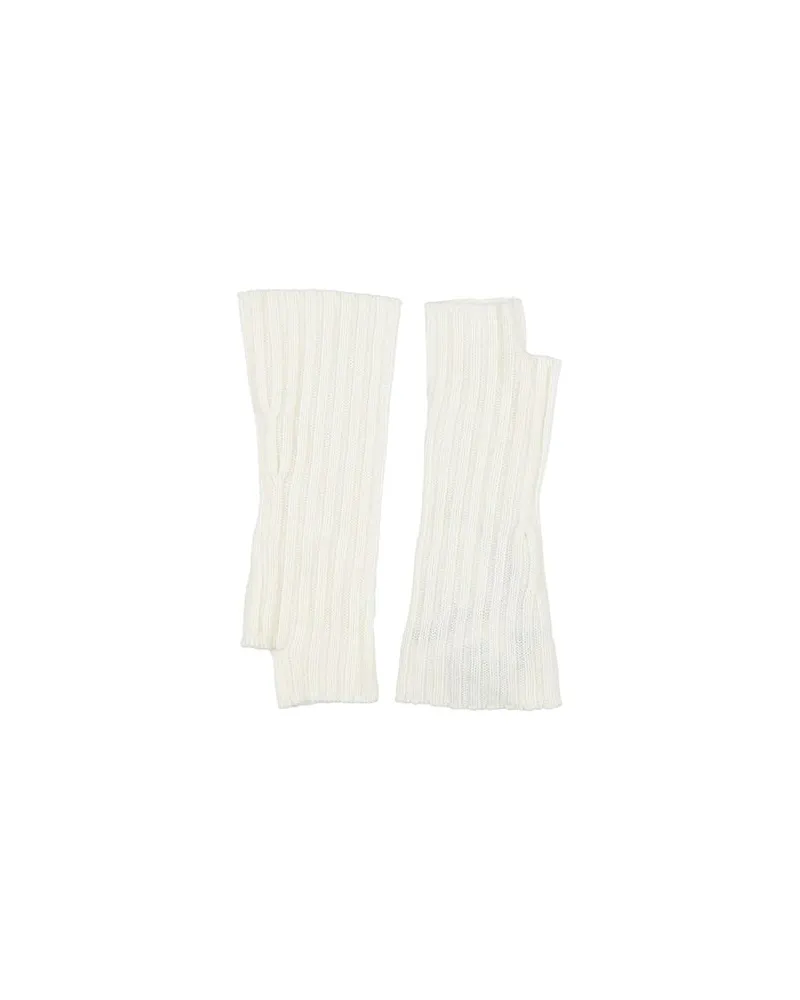 Caractère ACCESSOIRES - Handschuheauf YOOX.COM Cremeweiß