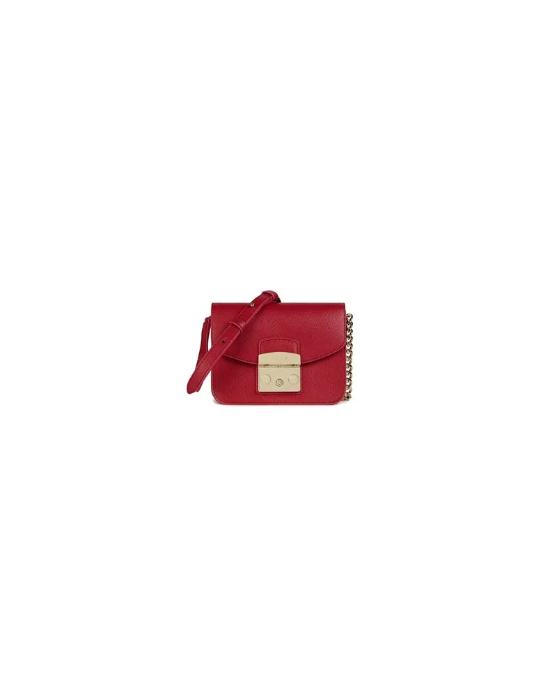 Furla METROPOLIS MINI CROSSBODY  - TASCHEN - Umhängetascheauf YOOX.COM Purpur